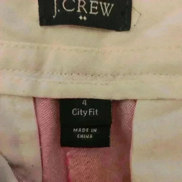 EUC pink J. Crew women's casual city fit shorts, size 4, $13 - Picture 4 of 4